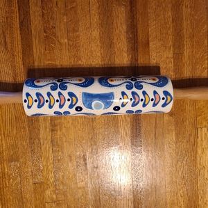 Anthropologie Pescadero Ceramic Rolling Pin
